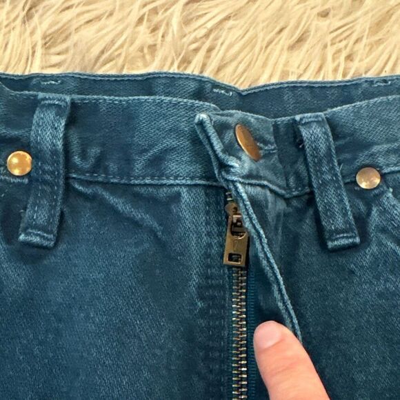 Vintage wrangler cut off jean shorts size 7 - Picture 4 of 5